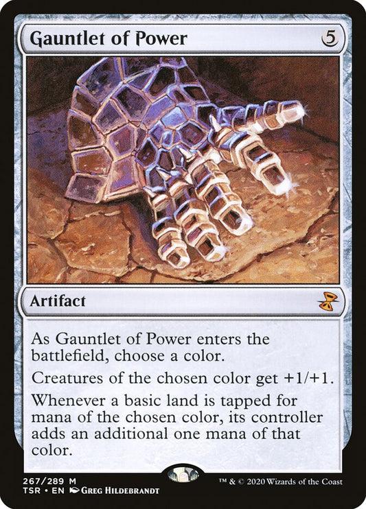 Gauntlet of Power - (Foil): Time Spiral Remastered