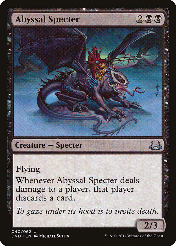 Abyssal Specter: Duel Decks Anthology: Divine vs. Demonic