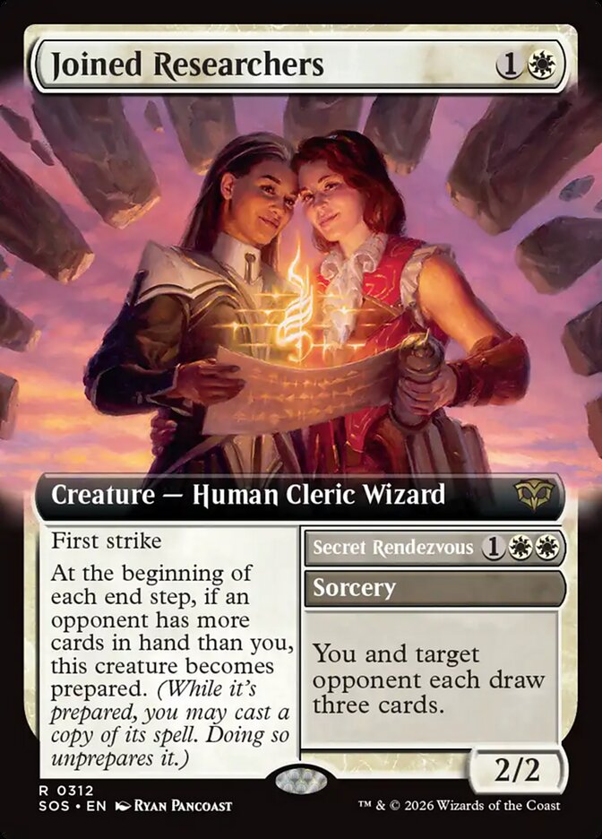 Joined Researchers // Secret Rendezvous - (Foil): Secrets of Strixhaven