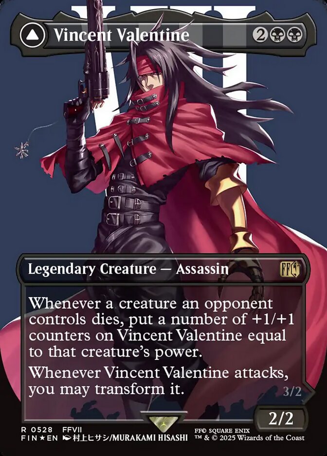 Vincent Valentine // Galian Beast (Borderless) (Surge Foil) - (Foil): Final Fantasy