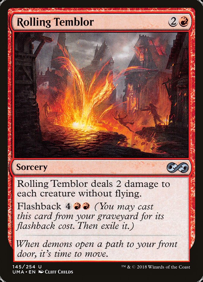 Rolling Temblor - (Foil): Ultimate Masters