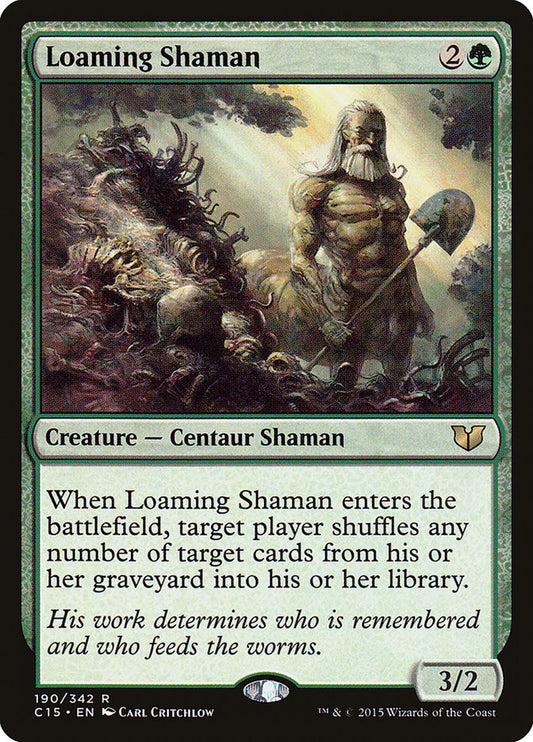 Loaming Shaman: Commander 2015