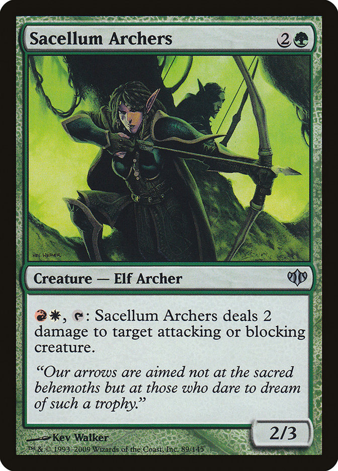 Sacellum Archers - (Foil): Conflux