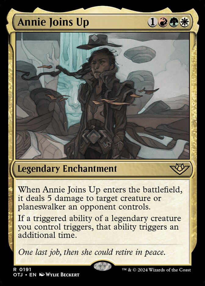 Annie Joins Up - (Foil): Outlaws of Thunder Junction