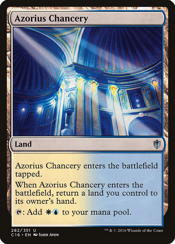 Azorius Chancery: Commander 2016