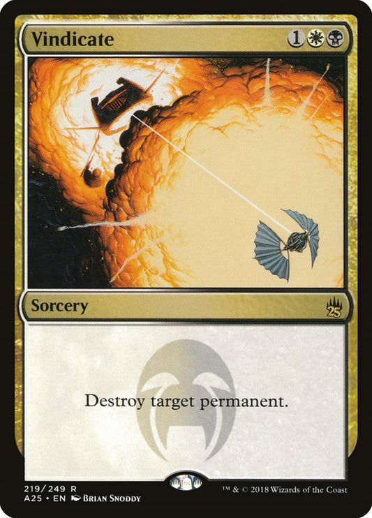 Vindicate - (Foil): Masters 25
