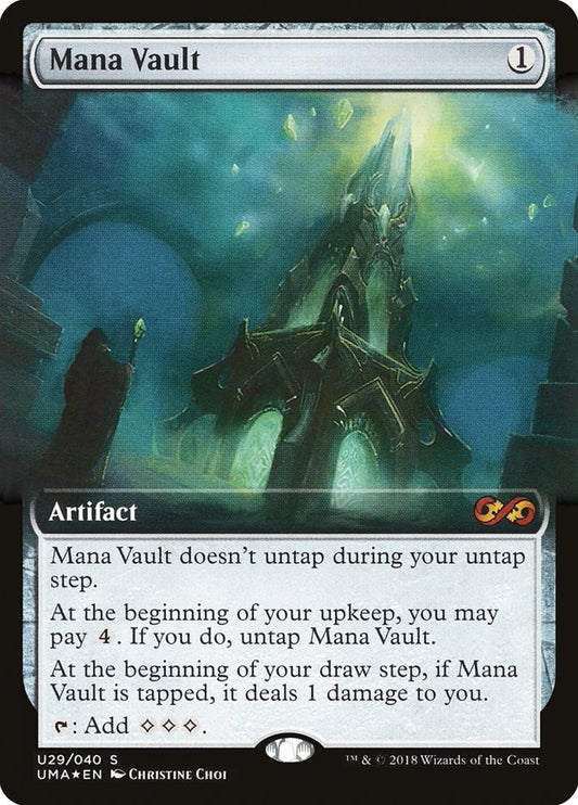 Mana Vault - (Foil): Ultimate Box Topper