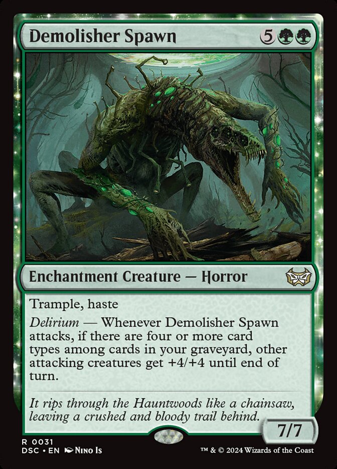 Demolisher Spawn: Duskmourn: House of Horror Commander
