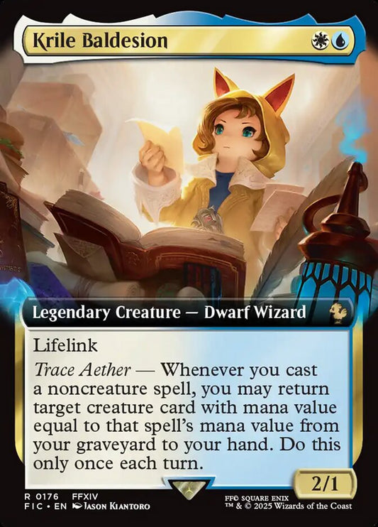 Krile Baldesion (Extended Art): Final Fantasy Commander