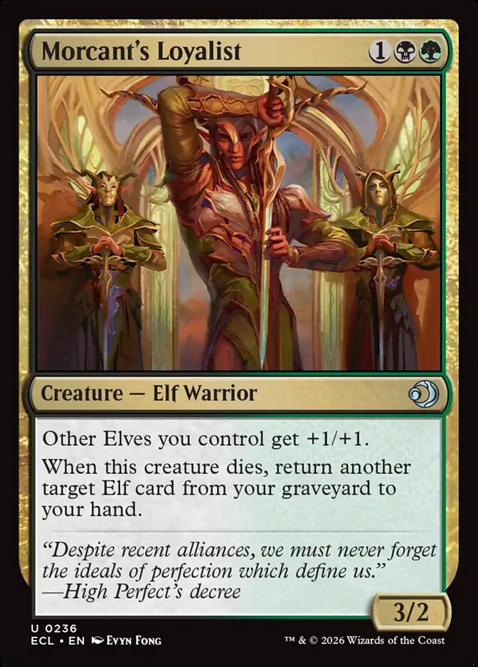 Morcant's Loyalist - (Foil): Lorwyn Eclipsed