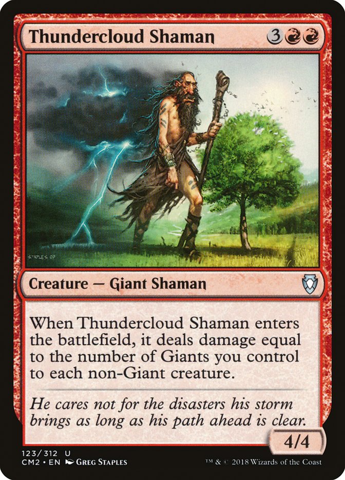 Thundercloud Shaman: Commander Anthology Volume II