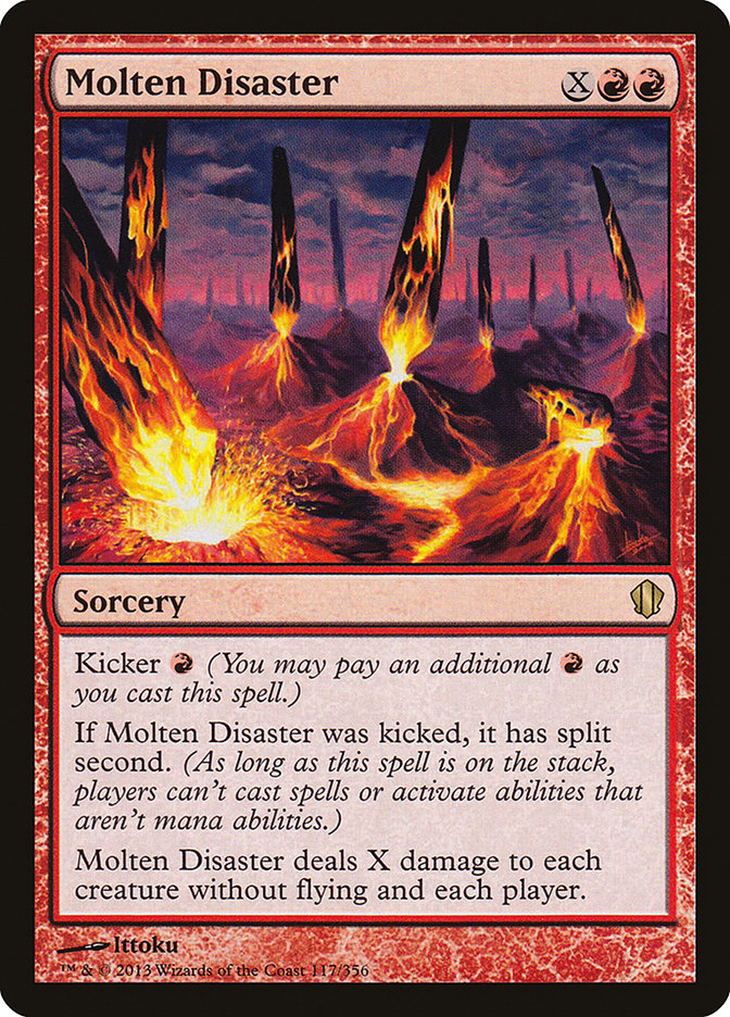 Molten Disaster: Commander 2013