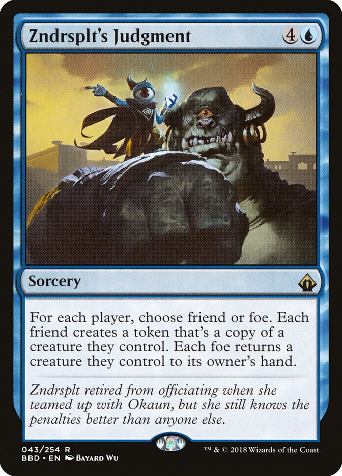 Zndrsplt's Judgment - (Foil): Battlebond