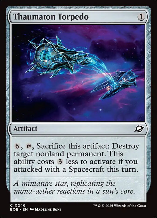Thaumaton Torpedo - (Foil): Edge of Eternities