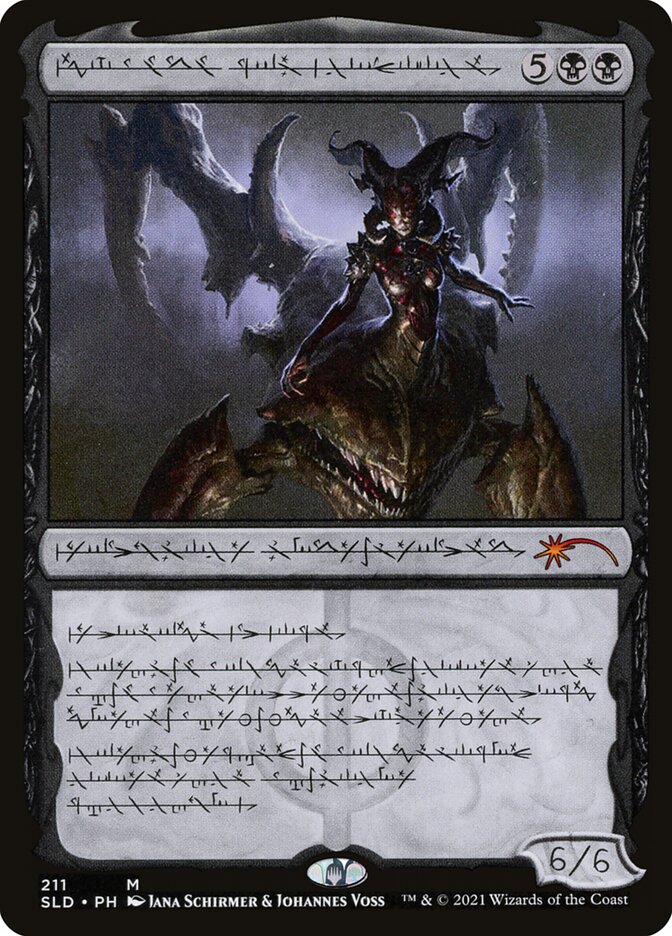 Sheoldred, Whispering One (Secret Lair) (Phyrexian) - (Foil)