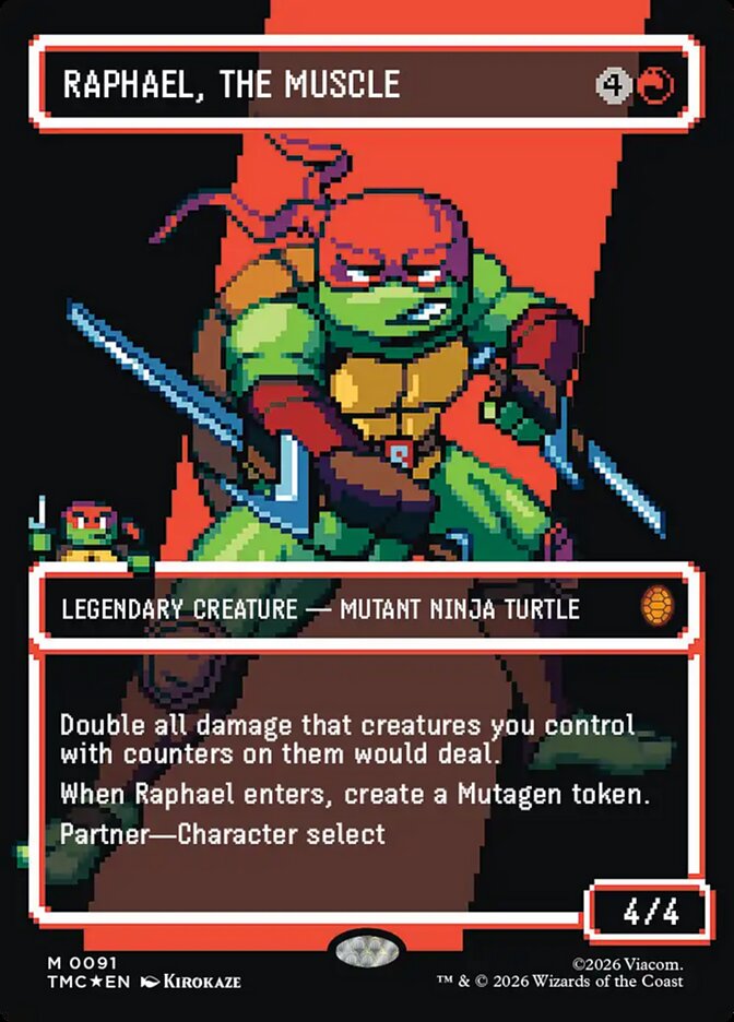 Raphael, the Muscle - (Foil): Teenage Mutant Ninja Turtles Eternal