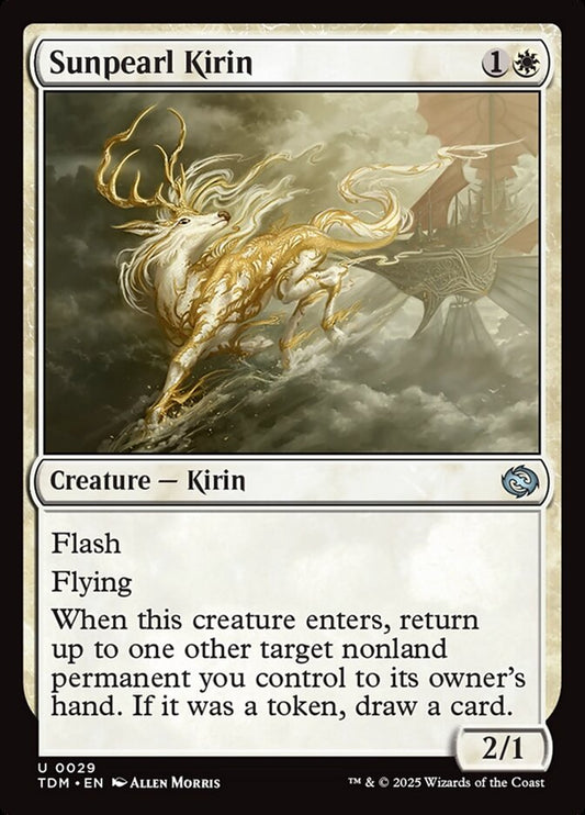 Sunpearl Kirin - (Foil): Tarkir: Dragonstorm