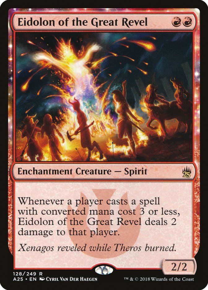 Eidolon of the Great Revel - (Foil): Masters 25