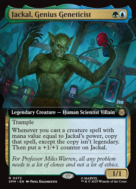 Jackal, Genius Geneticist (Extended Art) - (Foil): Marvel's Spider-Man