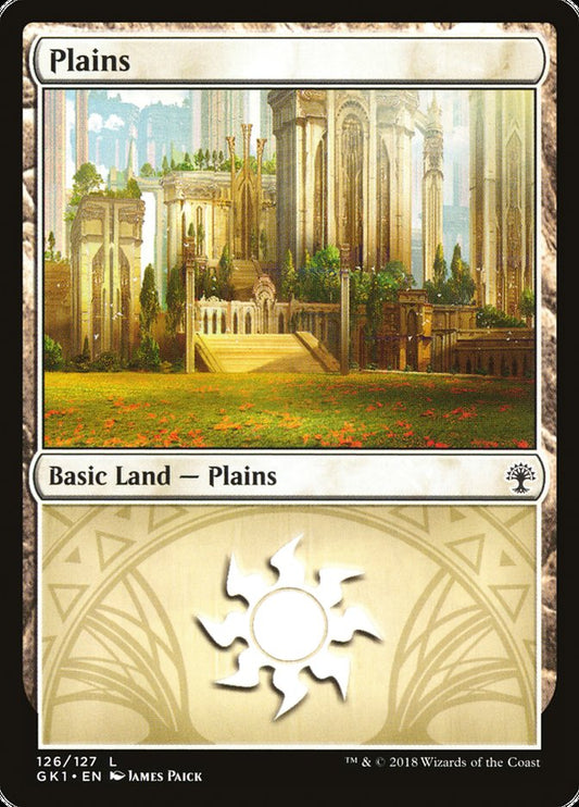 Plains (#126) (Selesnya): GRN Guild Kit