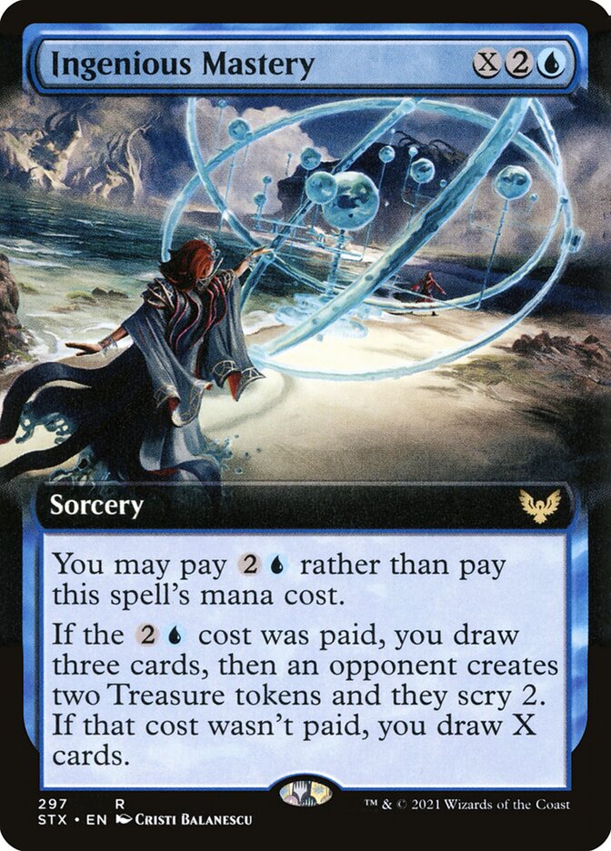 Ingenious Mastery (Extended Art): Strixhaven: School of Mages