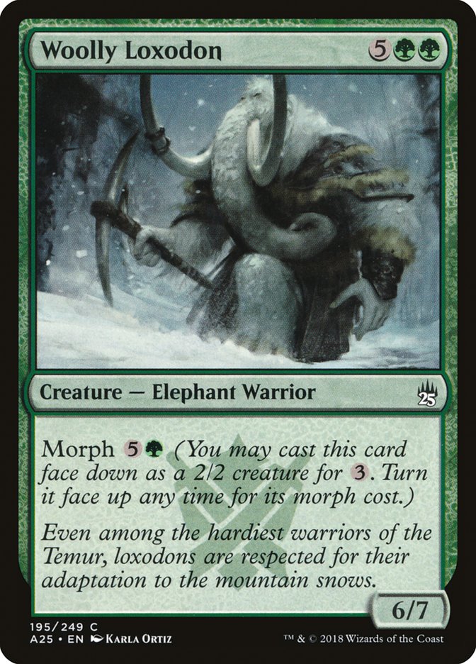 Woolly Loxodon - (Foil): Masters 25