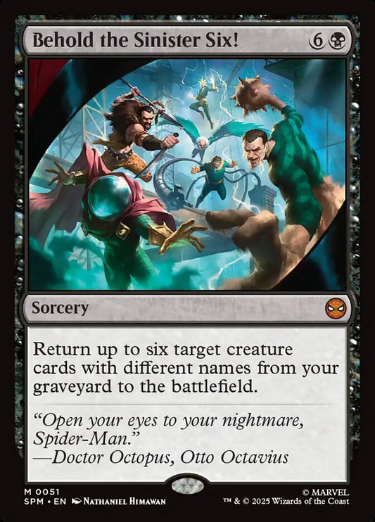 Behold the Sinister Six!: Marvel's Spider-Man