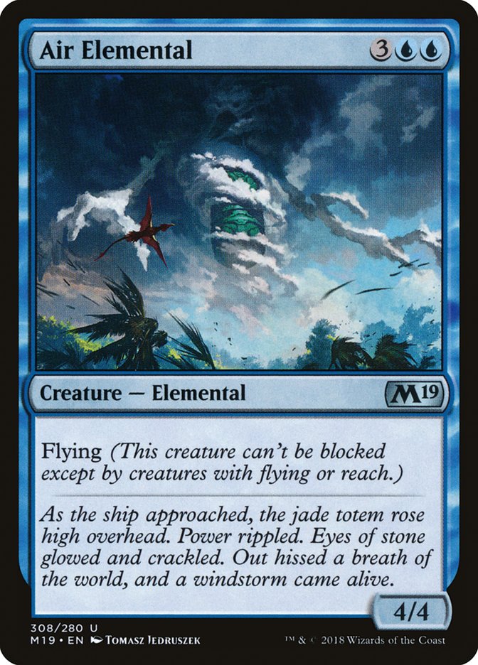 Air Elemental (Welcome Deck): Core Set 2019