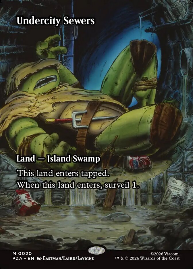 Undercity Sewers: Teenage Mutant Ninja Turtles Source Material