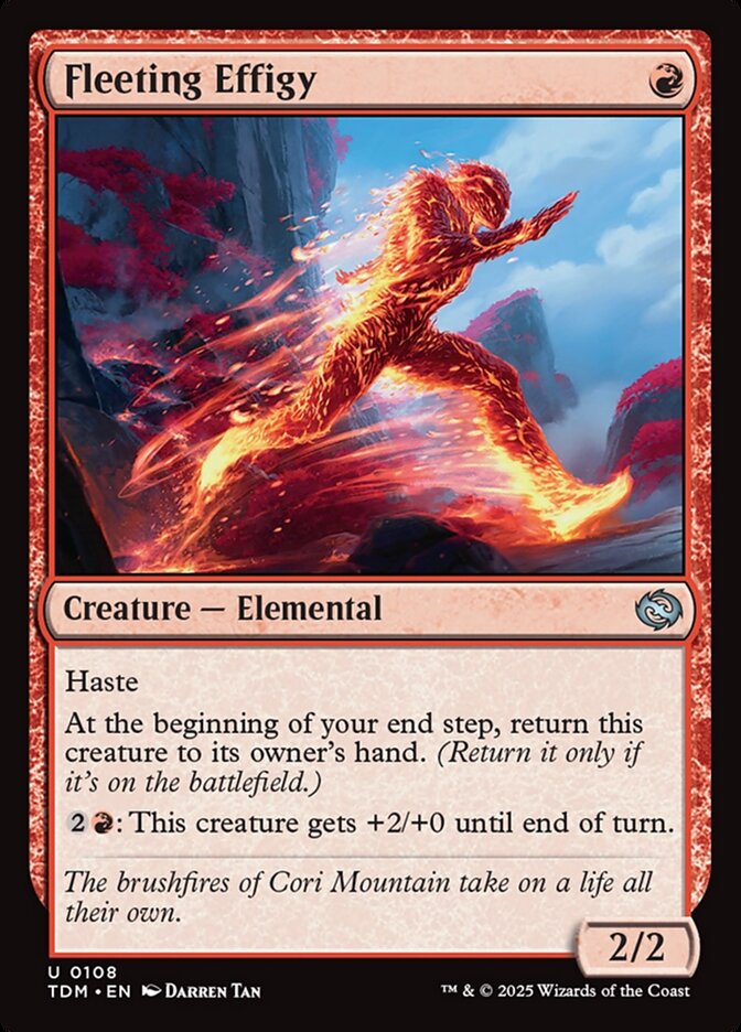 Fleeting Effigy: Tarkir: Dragonstorm