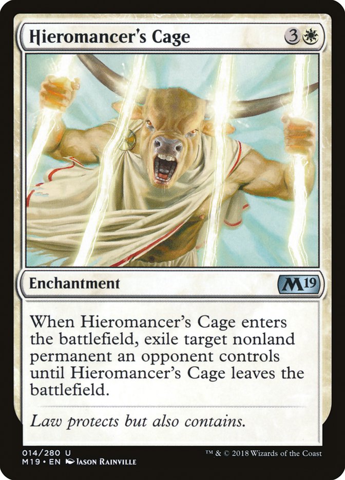 Hieromancer's Cage - (Foil): Core Set 2019