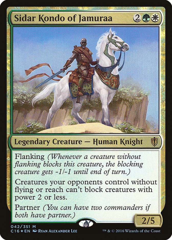 Sidar Kondo of Jamuraa - (Foil): Commander 2016