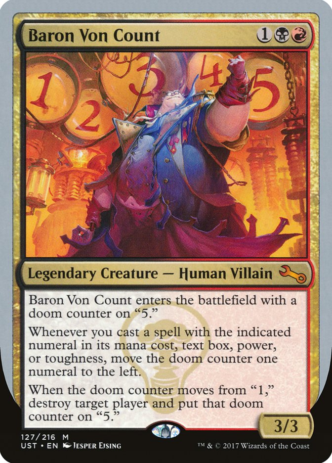 Baron Von Count: Unstable