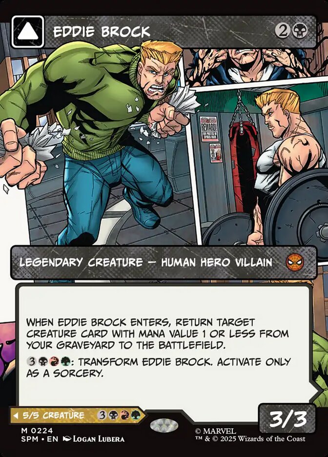 Eddie Brock // Venom, Lethal Protector (#224) (Showcase): Marvel's Spider-Man