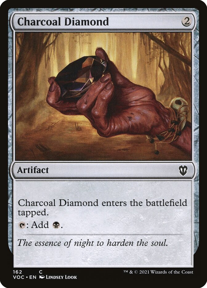 Charcoal Diamond: Crimson Vow Commander