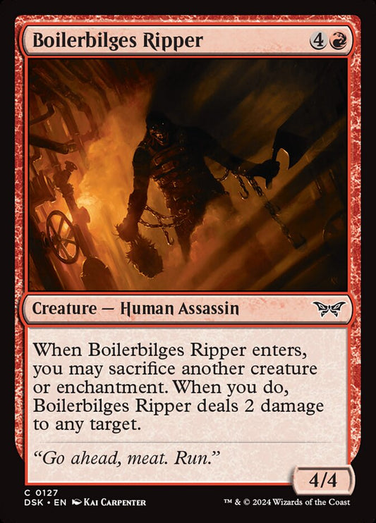 Boilerbilges Ripper - (Foil): Duskmourn: House of Horror