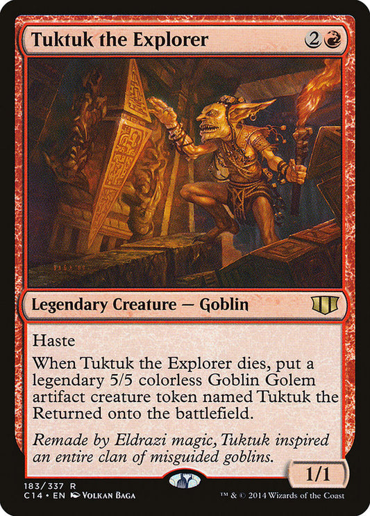 Tuktuk the Explorer: Commander 2014