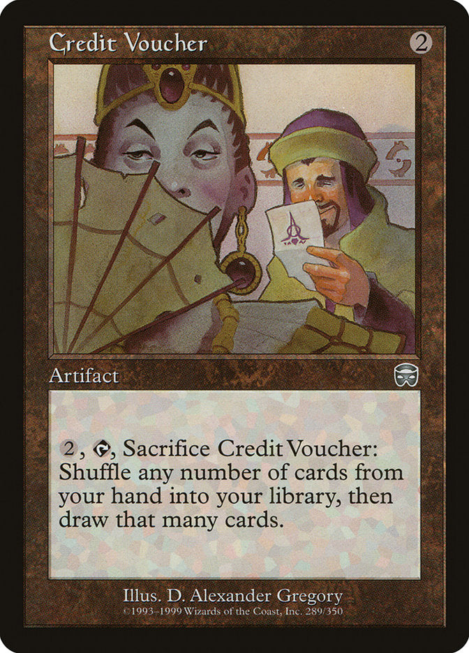 Credit Voucher - (Foil): Mercadian Masques