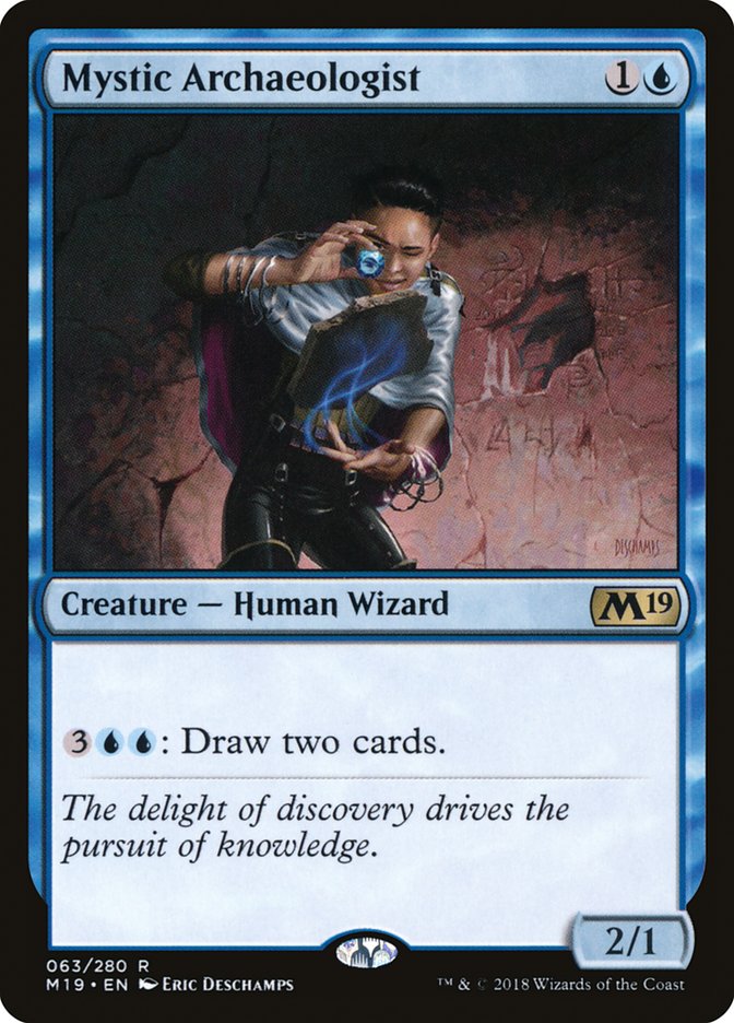 Mystic Archaeologist: Core Set 2019