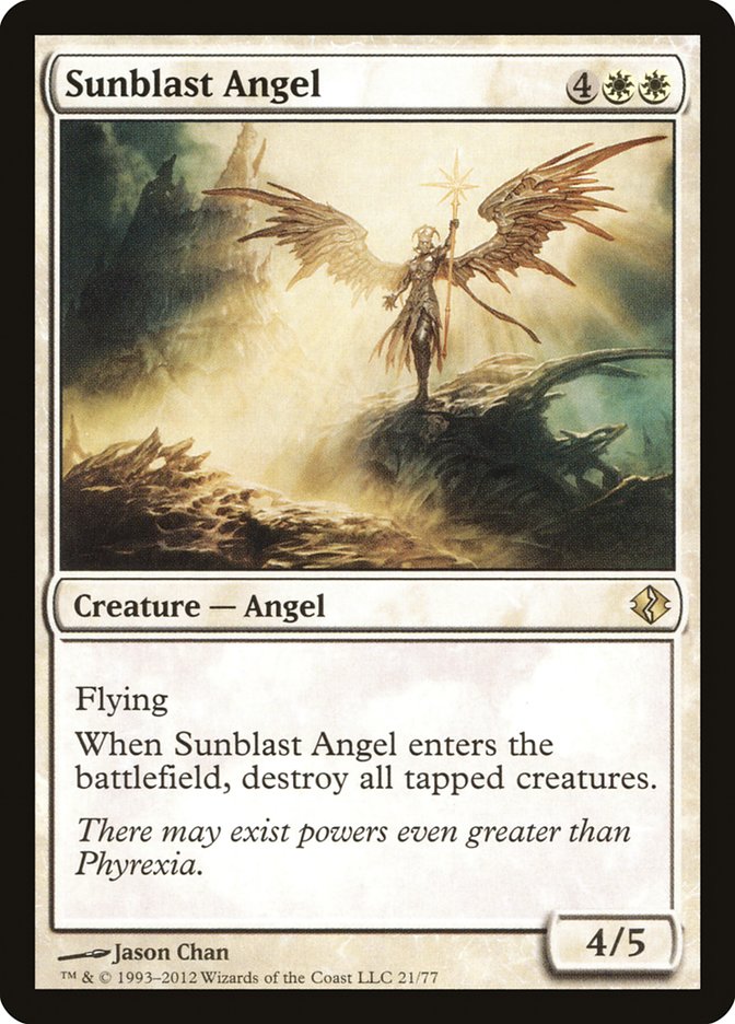 Sunblast Angel: Duel Decks: Venser vs. Koth