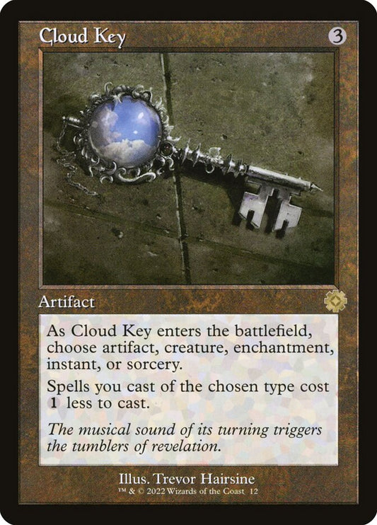 Cloud Key (#012) (Retro Frame): The Brothers' War Retro Artifacts