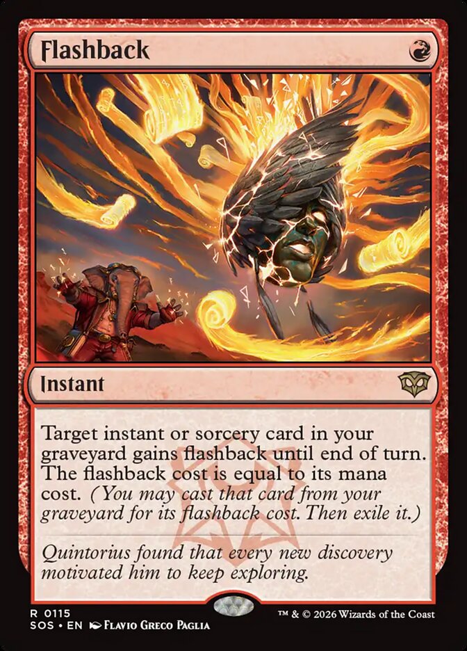 Flashback - (Foil): Secrets of Strixhaven