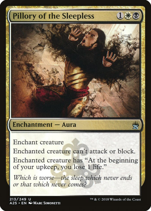 Pillory of the Sleepless - (Foil): Masters 25