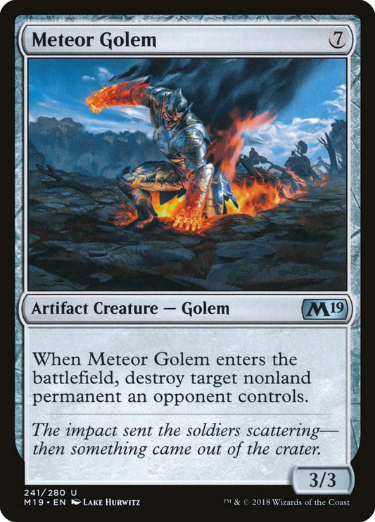 Meteor Golem: Core Set 2019