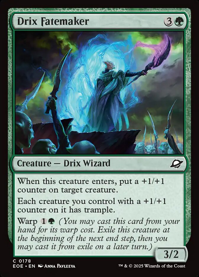 Drix Fatemaker - (Foil): Edge of Eternities
