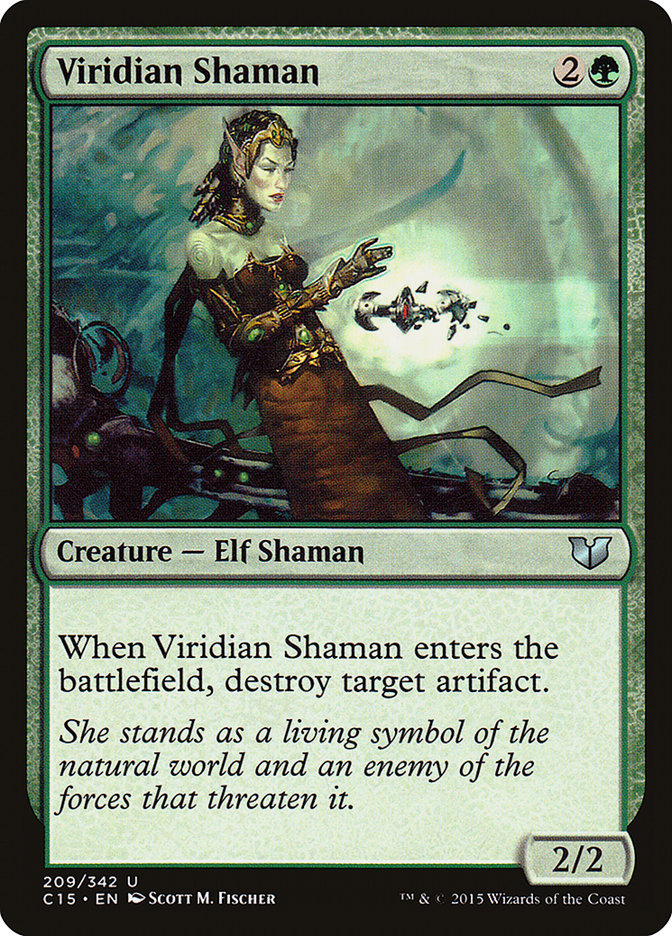 Viridian Shaman: Commander 2015