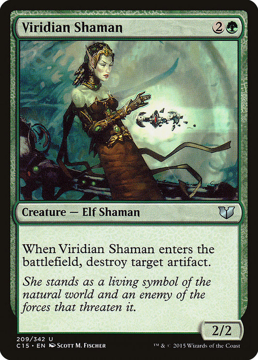 Viridian Shaman: Commander 2015