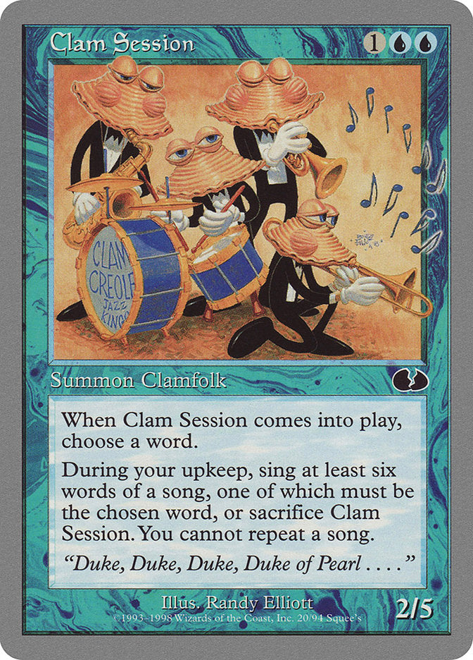 Clam Session: Unglued