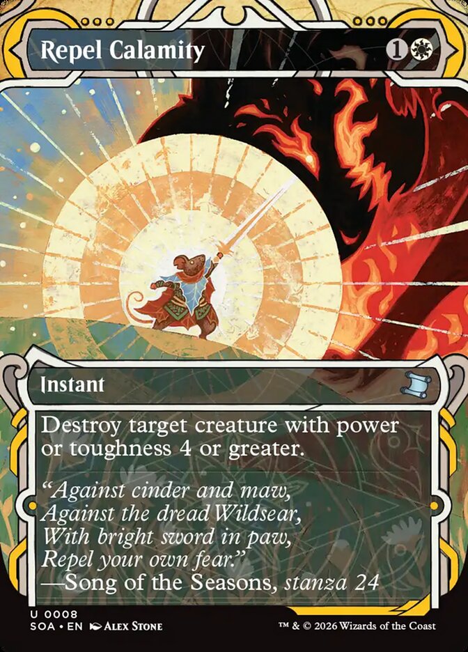 Repel Calamity - (Foil): Secrets of Strixhaven Mystical Archive