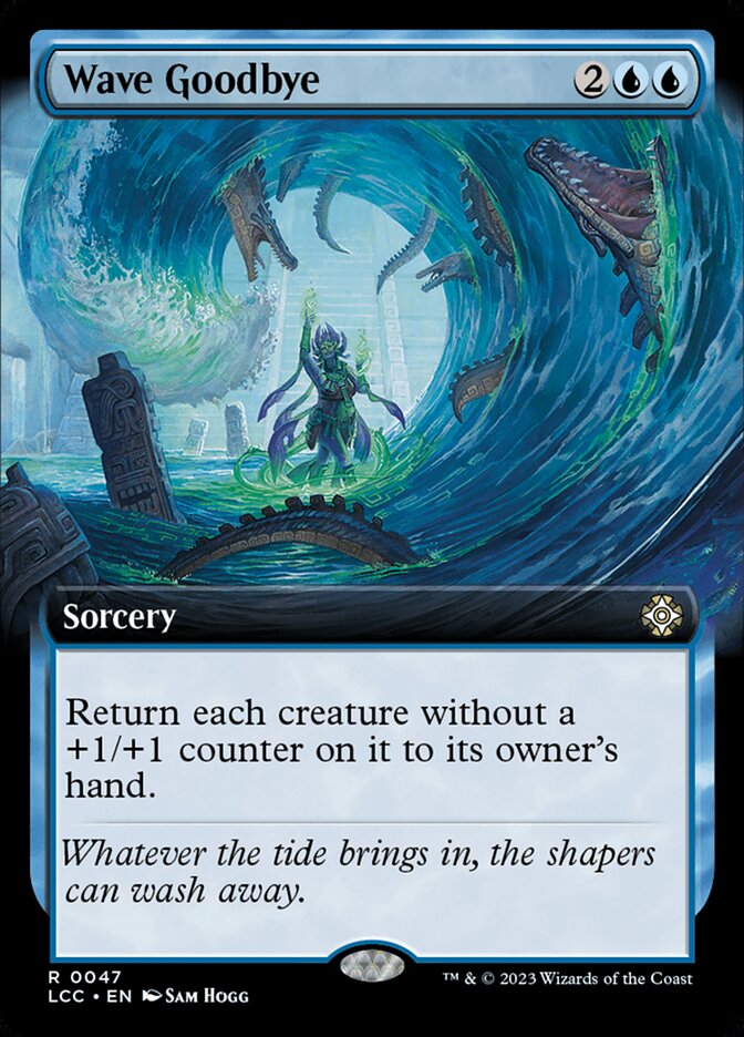 Wave Goodbye (Extended Art): The Lost Caverns of Ixalan Commander